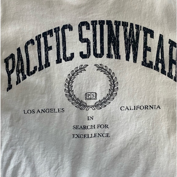 Cream PacSun shirt men’s large - Picture 3 of 3